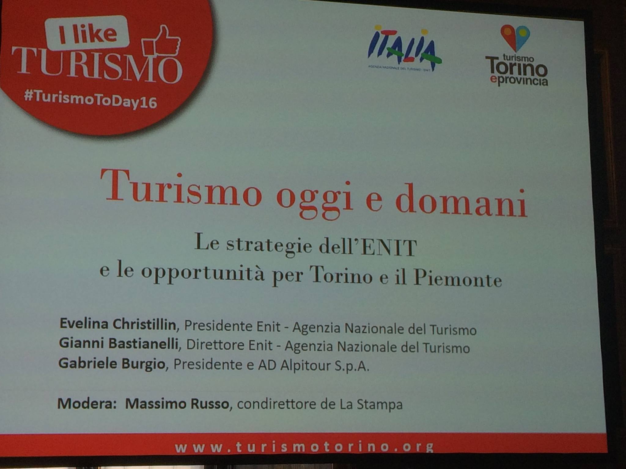 Turismo Oggi e domani