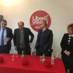 Pierluigi Bersani a Tortona per inaugurare il Circolo di Liberi e Uguali