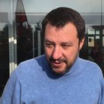 Matteo Salvini contestato all’Ilva di Novi Ligure