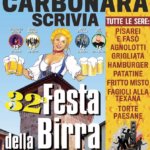 Festa della Birra 2018 a Carbonara Scrivia, 4 giorni di enogastronomia e musica