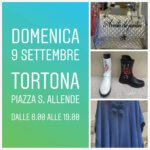 Gli Ambulanti di Forte dei Marmi in piazza Allende a Tortona