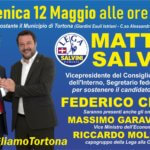 Fedenrico stai sereno, domenica Salvini viene a Tortona