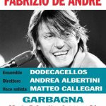 Garbagna apre settembre con l’omaggio a De Andrè, martedì sera in piazza Doria