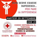 Martedì sera la presentazione del corso per diventare Volontario in Croce Rossa
