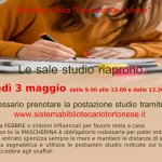 Riaprono le sale studio della biblioteca Tommaso De Ocheda