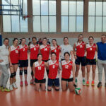 La squadra di pallavolo femminile del liceo Peano in finale provinciale