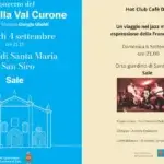 Sale, a settembre due serate di musica tra coro e jazz manouche