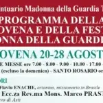 È iniziata la Novena alla Madonna della Guardia