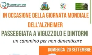 A Viguzzolo una passeggiata per la Giornata Mondiale dell’Alzheimer