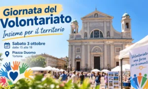 A Tortona torna la Giornata del Volontariato: in piazza Duomo “Insieme per il territorio”