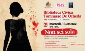 Non sei sola: a Tortona una brochure contro la violenza sulle donne